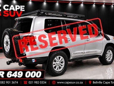 2012 Toyota Land Cruiser 200 4.5D FACE LIFT 6-SPEED AUTO FACE LIFT 7-STR