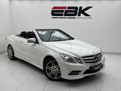 2013 Mercedes-Benz E-Class E 250 CGi Cabriolet
