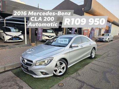 2016 Mercedes-Benz CLA 200 Auto