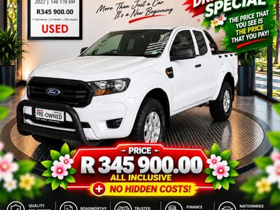 2022 Ford Ranger 2.2 TDCi XL 4x4 SuperCab
