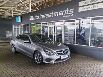 2014 Mercedes-Benz E-Class E 400 Coupe