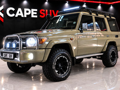 2015 Toyota Land Cruiser 76 LX 4.5D V8(1VD-FTV) STATION WAGON 5-SPEED 4X4