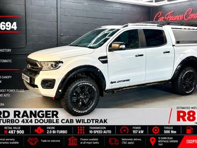 2021 Ford Ranger 2.0D Bi-Turbo Wildtrak 4x4 Auto Double-Cab