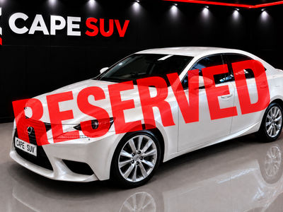 2015 Lexus IS 200t DOHC LUXURY 8-SPEED MULTI-TRONIC AUTOMATIC
