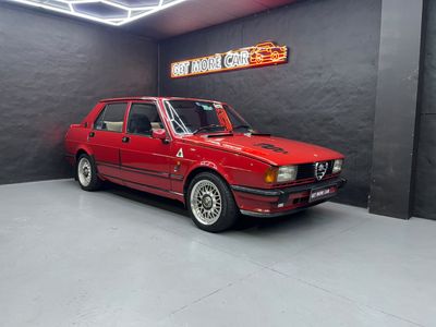 1982 Alfa Romeo Giulietta 1800