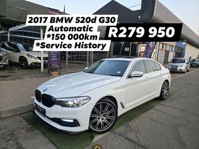 2017 BMW 5 Series 520d Luxury Auto