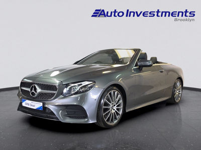 2018 Mercedes-Benz E-Class Mercedes Benz E220d AMG Convertible