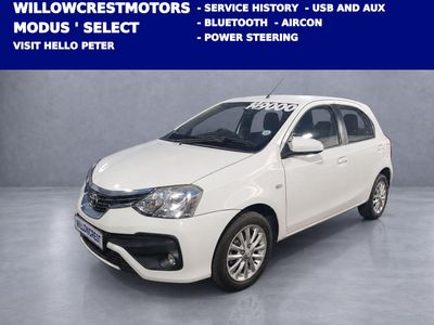 2019 Toyota Etios 1.5 XS 5-dr