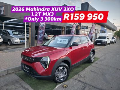 2026 Mahindra XUV 3XO 1.2T MX3