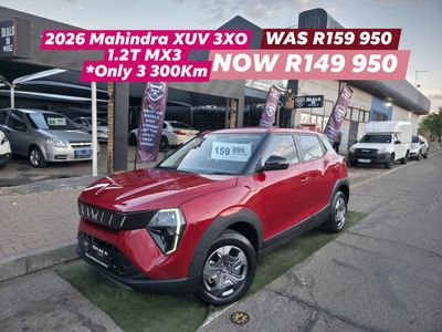 2026 Mahindra XUV 3XO 1.2T MX3