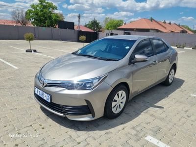 2018 Toyota Corolla 1.8 Exclusive Auto