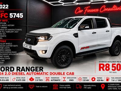 2022 Ford Ranger 2.0D FX4 Auto Double-Cab