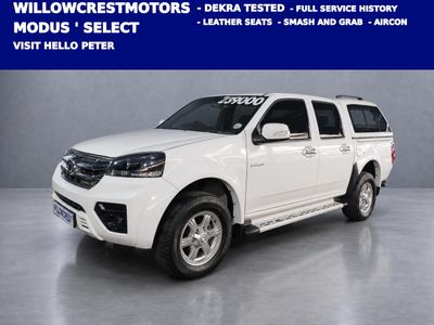 2022 GWM Steed 5 2.0 SX Double-Cab