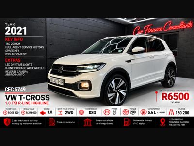2021 Volkswagen T-Cross 1.0 TSI R-Line Auto