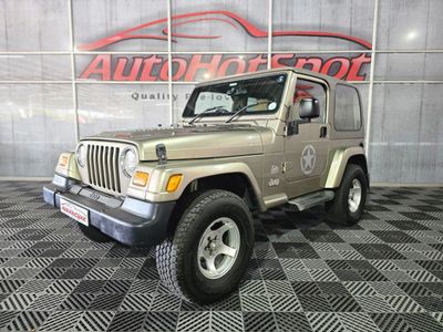 2002 Jeep Wrangler 4.0 Sahara Auto