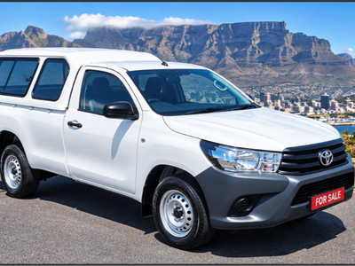 2018 Toyota Hilux 2.0 VVTi S Single-Cab