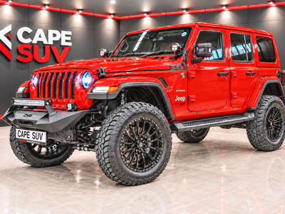 2021 Jeep Wrangler 3.6 Sahara Unlimited 8-SPD Auto Face Lift 4X4