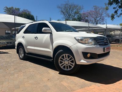 2012 Toyota Fortuner 3.0 D-4D Heritage Raised Body