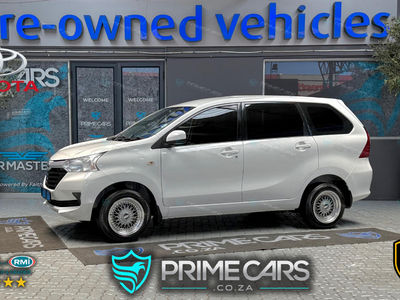 2018 Toyota Avanza 1.5 SX Auto