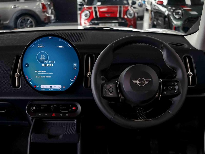 Tapis Sol Caoutchouc Mini Countryman 2024 - Protection 3D TPE - Set 4 Pièces