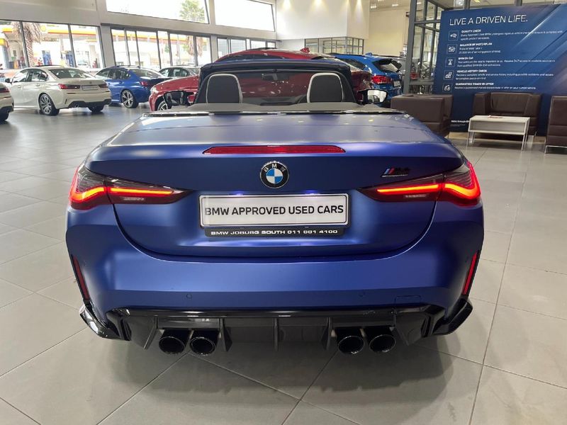 Used BMW M4 Convertible M-DCT Competition AWD For Sale In Gauteng ...