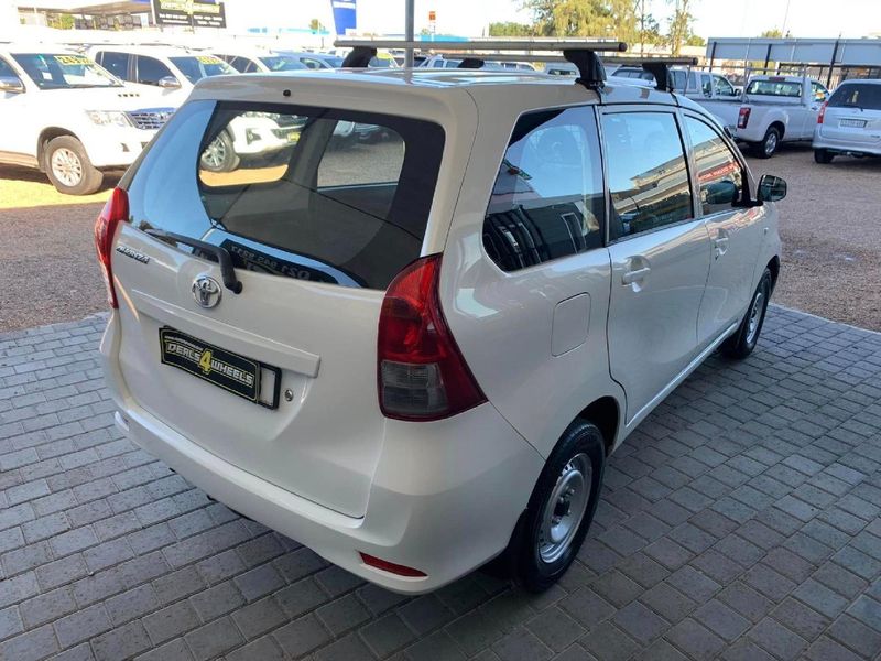 Used Toyota Avanza 1.5 Sx For Sale In Western Cape - Cars.co.za (id 