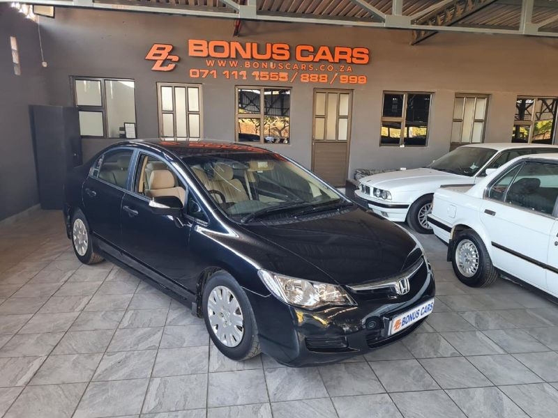 Used Honda Civic 1.8 LXi Sedan for sale in Gauteng - Cars.co.za (ID ...