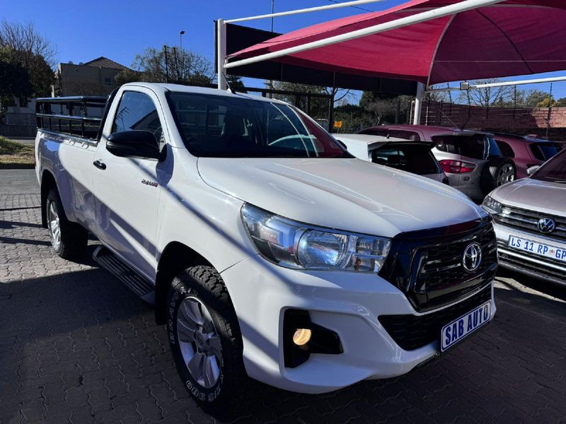 Used Toyota Hilux 2.4 Gd-6 Srx 4x4 Single-cab For Sale In Gauteng 