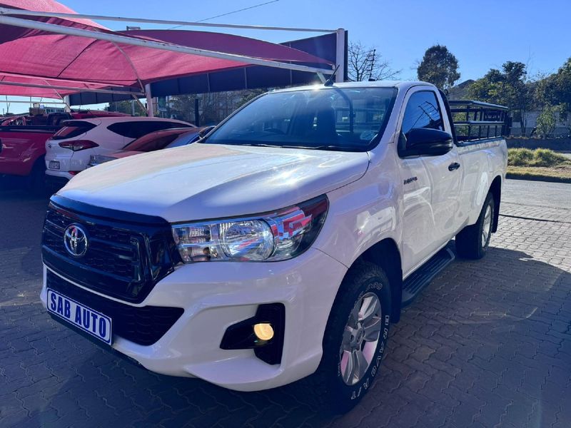 Used Toyota Hilux 2.4 Gd-6 Srx 4x4 Single-cab For Sale In Gauteng 