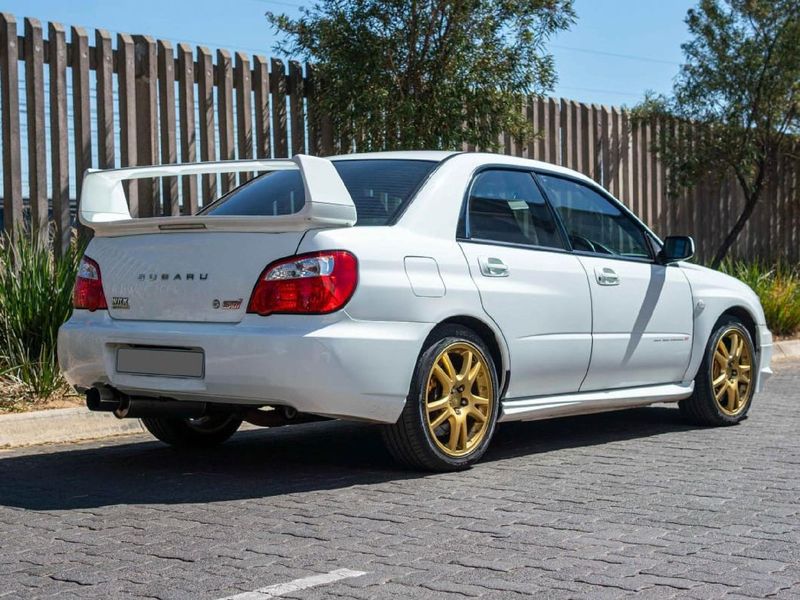 Modellautos Subaru Impreza WRX Type R 1/18 Autoart WRX Type R Gt Turbo Sti Bleu