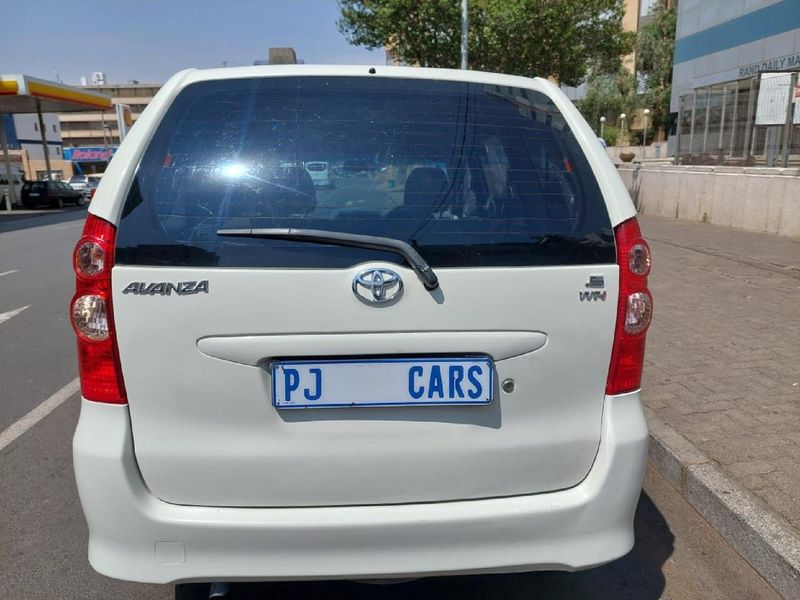 Used Toyota Avanza 1.5 SX for sale in Gauteng Cars.co.za (ID9748074)