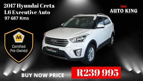 Used Hyundai Creta 1.6 Executive Auto for sale in Western Cape