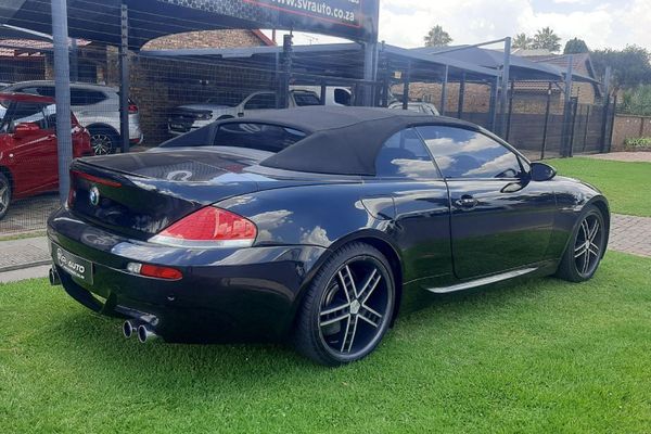 Used BMW M6 Convertible Auto Petrol for sale in Gauteng