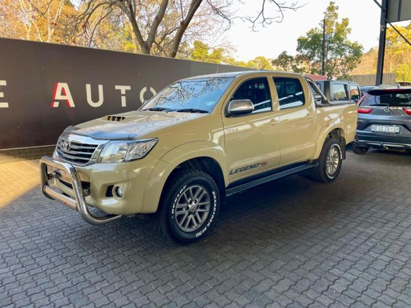 Used Toyota Hilux 3.0 D-4D Legend 45 4x4 Auto Double-Cab for sale in ...