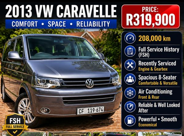 2013-Volkswagen-Caravelle-T5-20-BiTDI-Auto image:13