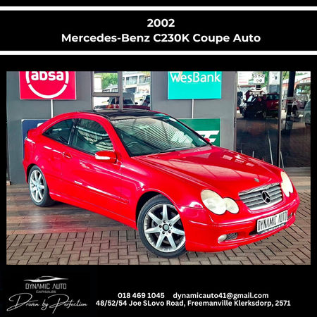 2002-Mercedes-Benz-C-Class-C-230K-Coupe-Auto_0