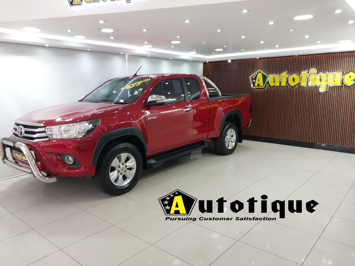 2017 Toyota Hilux 2.8 GD-6 Raider 4x4 Extended Cab