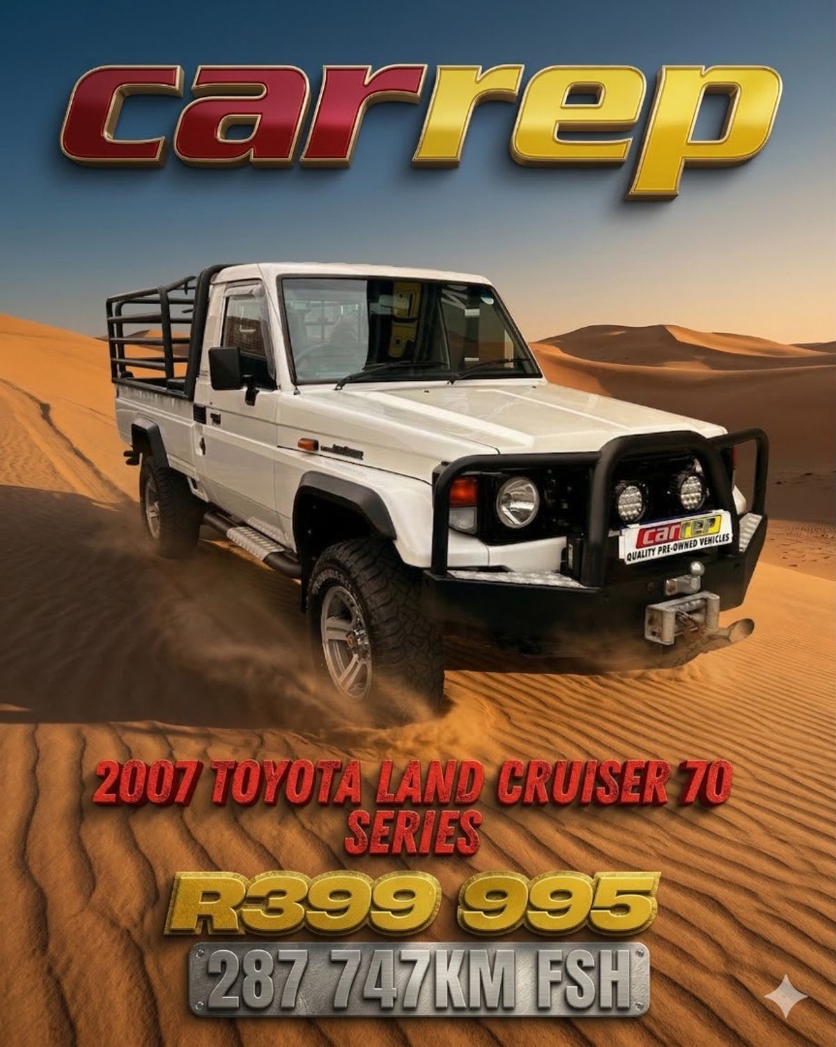 2007 Toyota Land Cruiser 70 4.5 Single-Cab