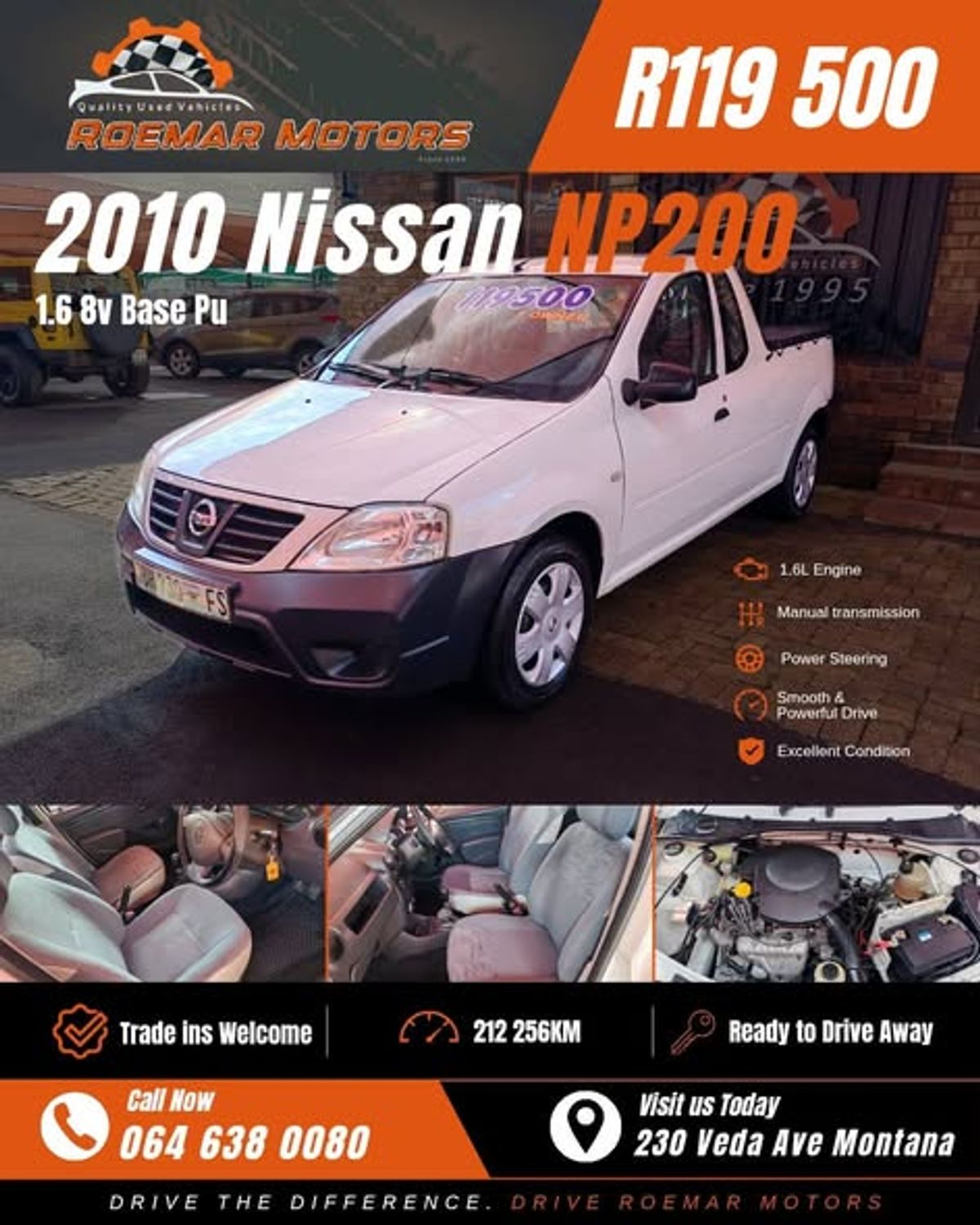 2010 Nissan NP200 1.6