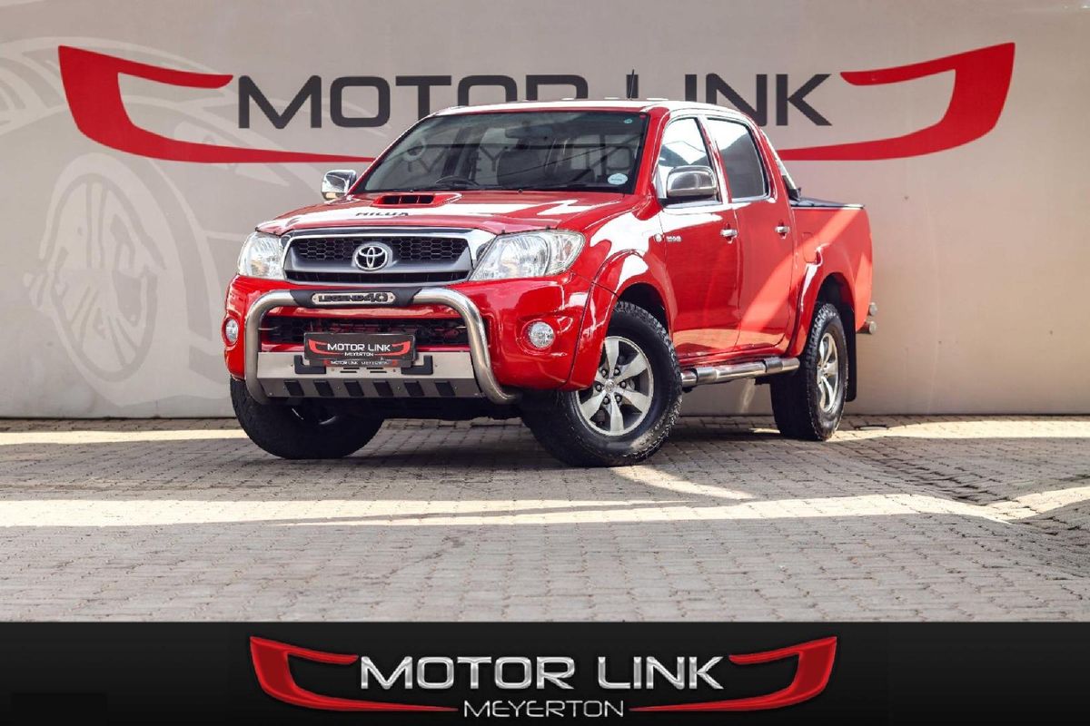 2010 Toyota Hilux 3.0 D-4D Raider 4x4 Auto Double-Cab