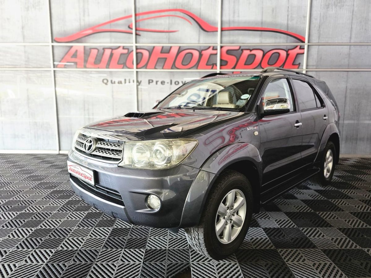 2010 Toyota Fortuner 3.0 D-4D Raised Body