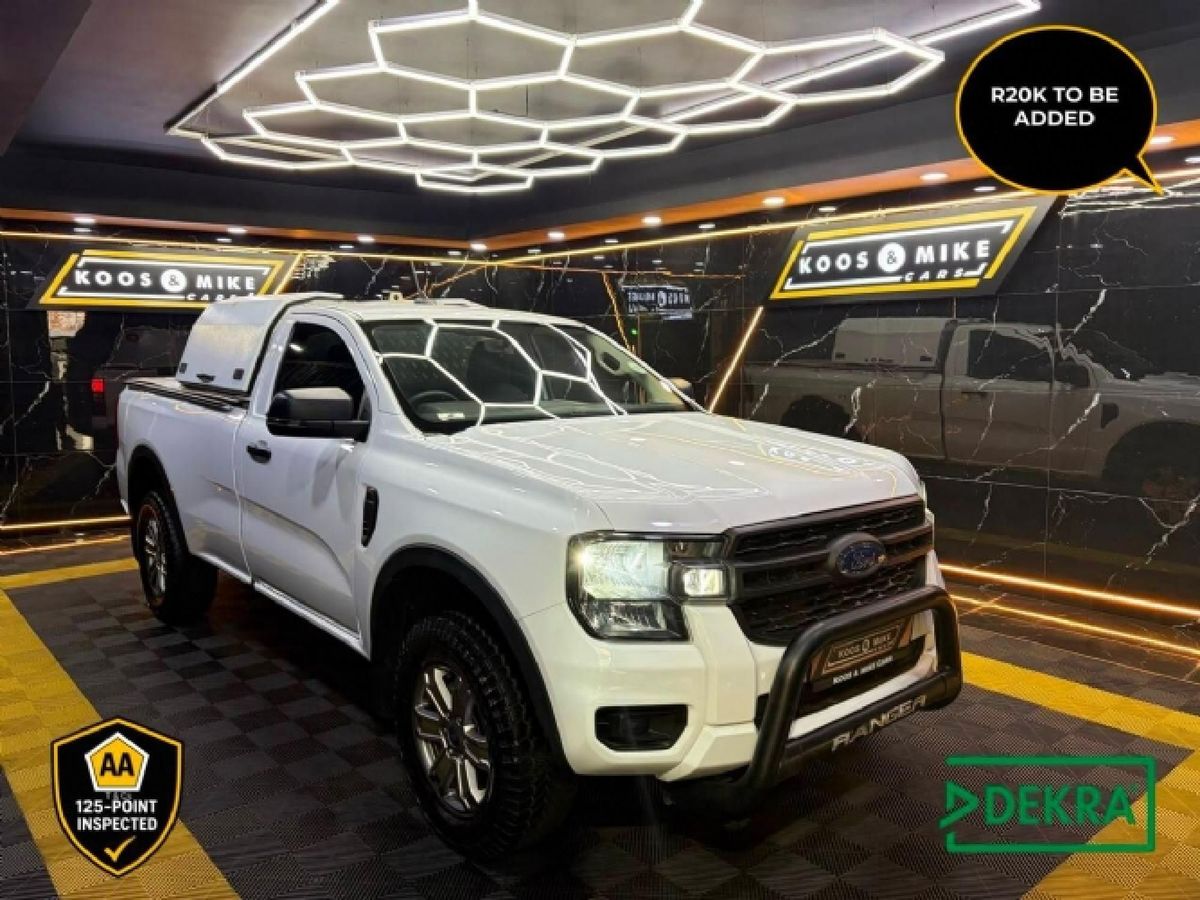 2023 Ford Ranger 2.0D XL HR 4x4 Auto Single-Cab