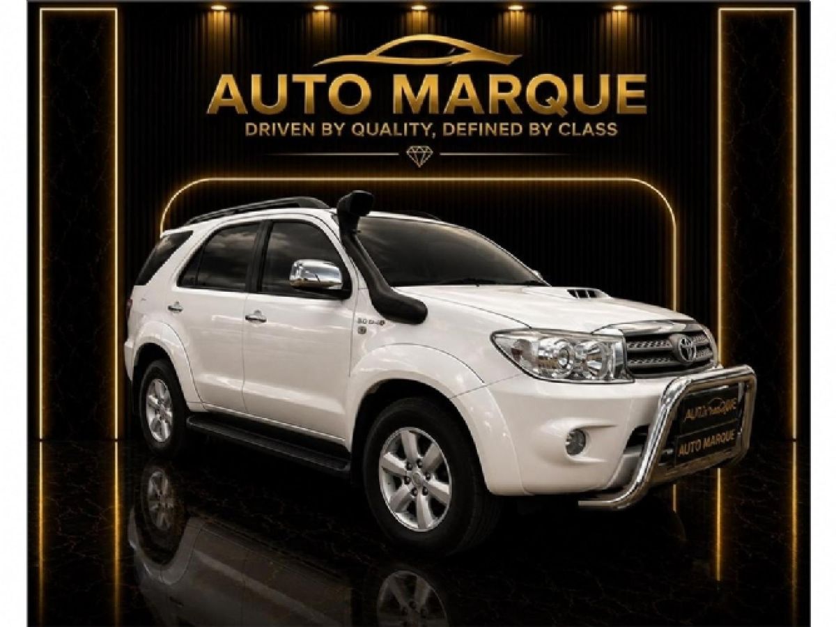 2009 Toyota Fortuner 3.0 D-4D Raised Body 4x4