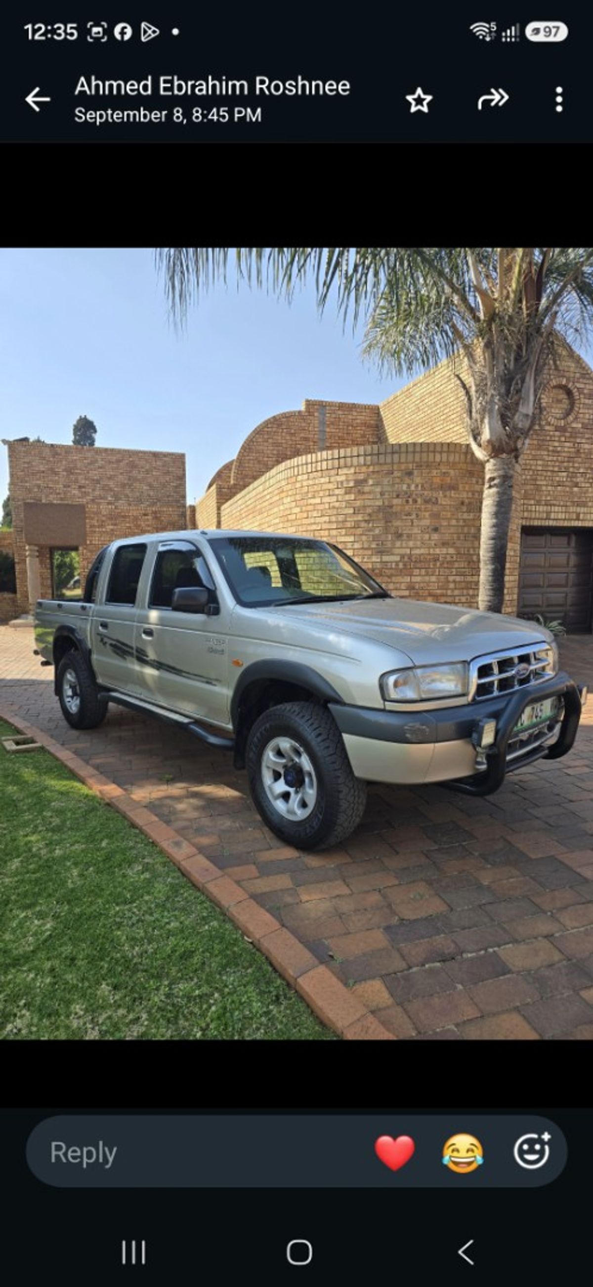 2000 Ford Ranger 2500TD Hi-Trail XLT Double-Cab