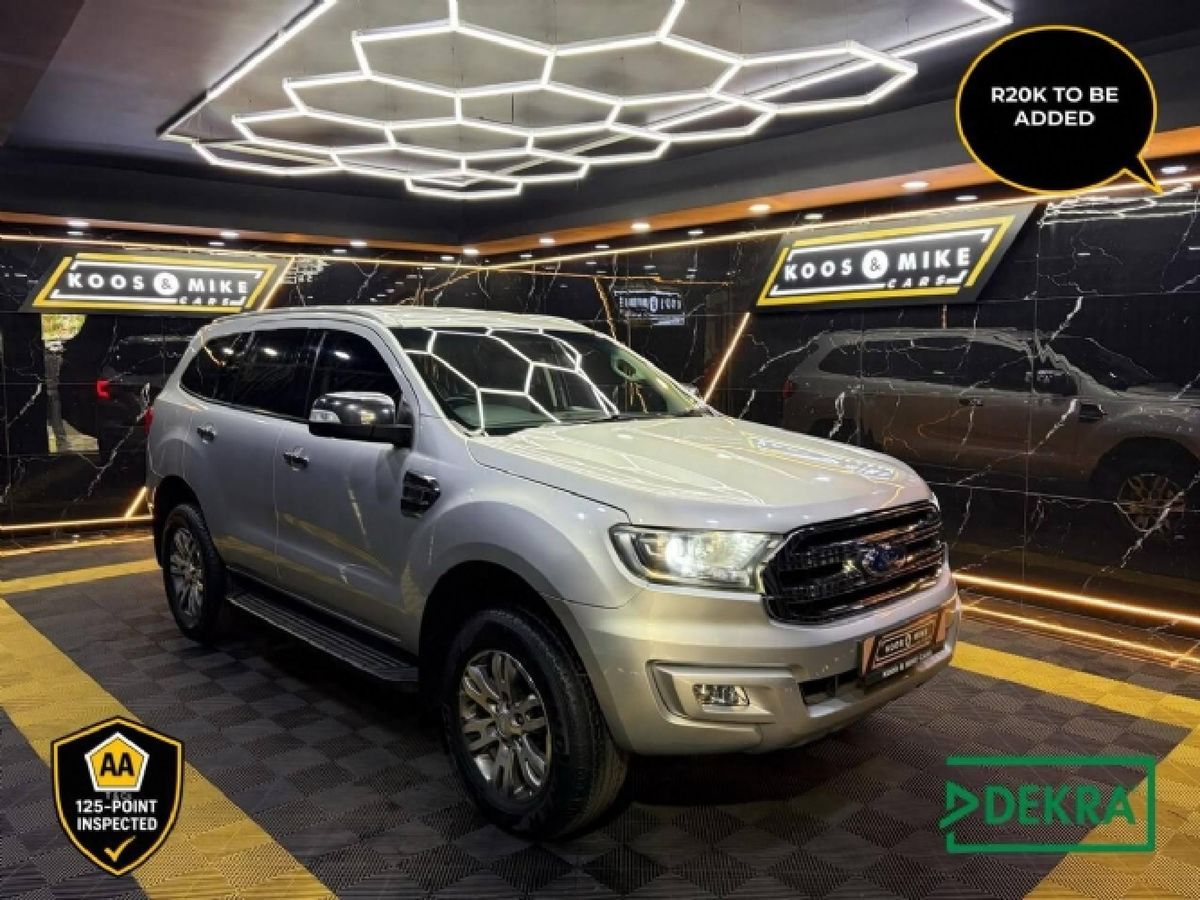 2018 Ford Everest 3.2 TDCi XLT Auto