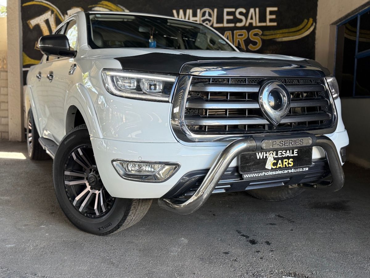 2021 GWM P-Series 2.0TD LT Auto Double Cab Black Edition!(FSH Agent