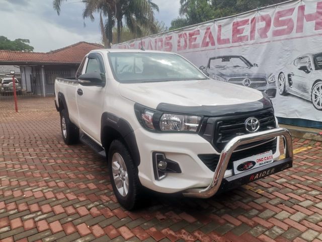 2016 Toyota Hilux 2.4 GD-6 4x4 Single-Cab (Diesel, Manual)