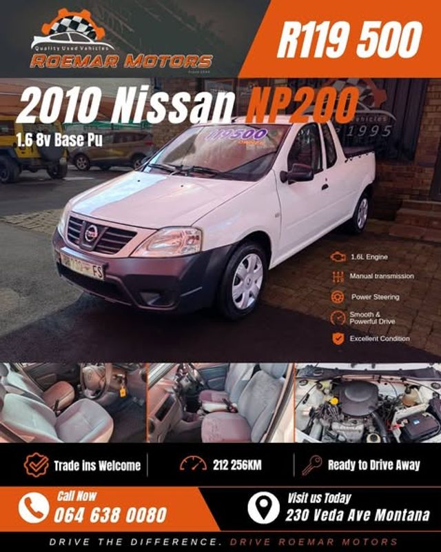 2010 Nissan NP200 1.6