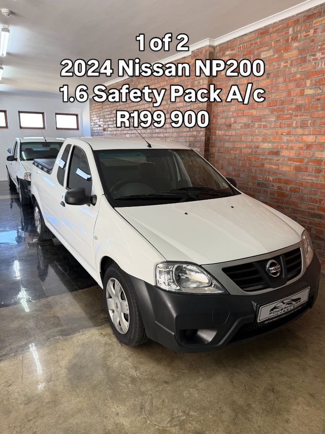 2024 Nissan NP200 1.6 A/C Safety Pack