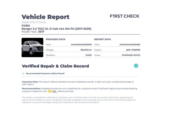 2018 Ford Ranger 2.2 TDCi XL 4x4 Double-Cab, photo 2